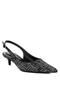 Stylish Heels for Women – Trendy & Comfortable High Heels for Every Occasion | Modestly Vogue Zehra Boucle Slingback Heels - Modestly Vogue 