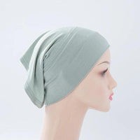 Stylish & Modest Hijabs for Women – Trendy, Elegant Hijab Collection | Modestly Vogue 56colors Fashion Women Inner Hijab Tube Muslim Cap Bonnet Plain - Modestly Vogue 