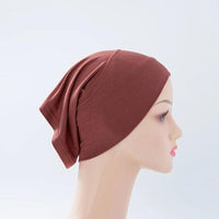 Stylish & Modest Hijabs for Women – Trendy, Elegant Hijab Collection | Modestly Vogue 56colors Fashion Women Inner Hijab Tube Muslim Cap Bonnet Plain - Modestly Vogue 