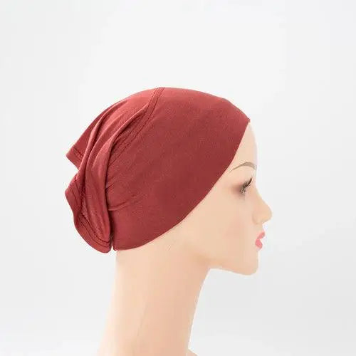 Stylish & Modest Hijabs for Women – Trendy, Elegant Hijab Collection | Modestly Vogue 56colors Fashion Women Inner Hijab Tube Muslim Cap Bonnet Plain - Modestly Vogue 