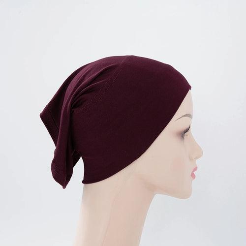 Stylish & Modest Hijabs for Women – Trendy, Elegant Hijab Collection | Modestly Vogue 56colors Fashion Women Inner Hijab Tube Muslim Cap Bonnet Plain - Modestly Vogue 