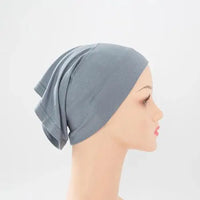 Stylish & Modest Hijabs for Women – Trendy, Elegant Hijab Collection | Modestly Vogue 56colors Fashion Women Inner Hijab Tube Muslim Cap Bonnet Plain - Modestly Vogue 