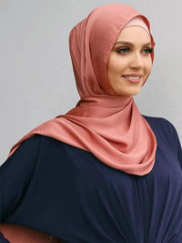 Stylish & Modest Hijabs for Women – Trendy, Elegant Hijab Collection | Modestly Vogue Hot Premium Satin Crinkle Hijab Scarf Chiffon Shawl Plain Muslim Women - Modestly Vogue 