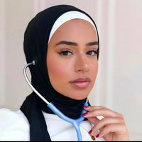 Stylish & Modest Hijabs for Women – Trendy, Elegant Hijab Collection | Modestly Vogue Jersey Hijab with Ear Holes - Modestly Vogue 