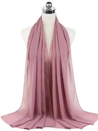 Stylish & Modest Hijabs for Women – Trendy, Elegant Hijab Collection | Modestly Vogue New Fashion Women’s Solid Chiffon Headscarf – Ready to Wear Instant Hijab - Modestly Vogue 