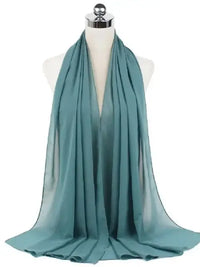 Stylish & Modest Hijabs for Women – Trendy, Elegant Hijab Collection | Modestly Vogue New Fashion Women’s Solid Chiffon Headscarf – Ready to Wear Instant Hijab - Modestly Vogue 