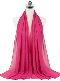 Stylish & Modest Hijabs for Women – Trendy, Elegant Hijab Collection | Modestly Vogue New Fashion Women’s Solid Chiffon Headscarf – Ready to Wear Instant Hijab - Modestly Vogue 