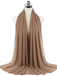 Stylish & Modest Hijabs for Women – Trendy, Elegant Hijab Collection | Modestly Vogue New Fashion Women’s Solid Chiffon Headscarf – Ready to Wear Instant Hijab - Modestly Vogue 