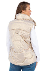 Stylish Outerwear for Women – Trendy Jackets, Coats & More for Every Season | Modestly Vogue PUFFER JACKET VEST - Modestly Vogue 