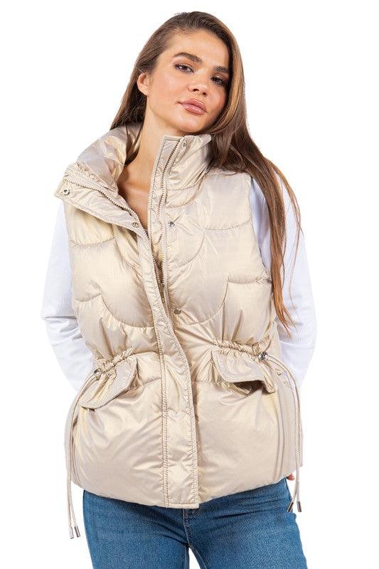 Stylish Outerwear for Women – Trendy Jackets, Coats & More for Every Season | Modestly Vogue PUFFER JACKET VEST - Modestly Vogue 