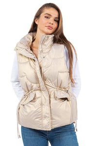 Stylish Outerwear for Women – Trendy Jackets, Coats & More for Every Season | Modestly Vogue PUFFER JACKET VEST - Modestly Vogue 