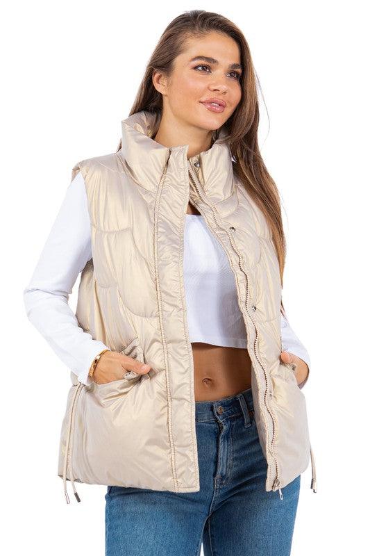 Stylish Outerwear for Women – Trendy Jackets, Coats & More for Every Season | Modestly Vogue PUFFER JACKET VEST - Modestly Vogue 