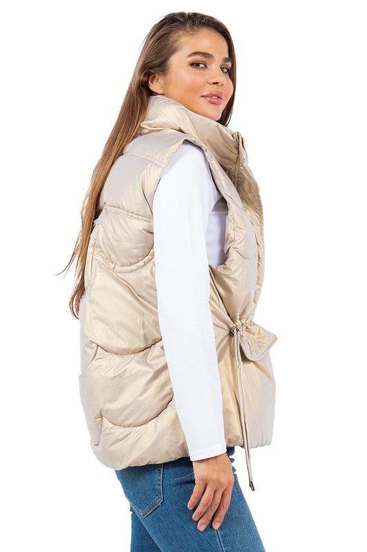 Stylish Outerwear for Women – Trendy Jackets, Coats & More for Every Season | Modestly Vogue PUFFER JACKET VEST - Modestly Vogue 