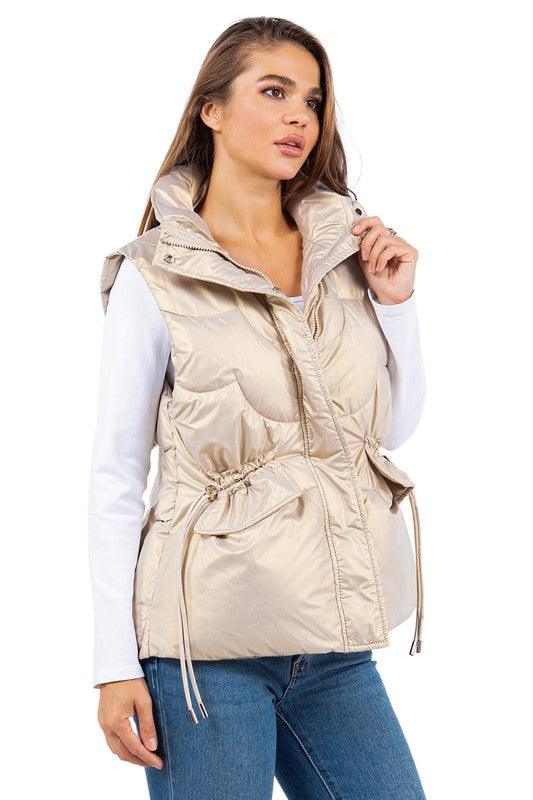 Stylish Outerwear for Women – Trendy Jackets, Coats & More for Every Season | Modestly Vogue PUFFER JACKET VEST - Modestly Vogue 