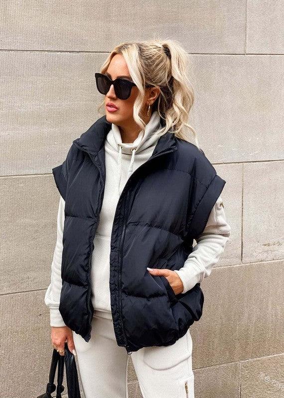 Stylish Outerwear for Women – Trendy Jackets, Coats & More for Every Season | Modestly Vogue Puffer vest - Modestly Vogue 