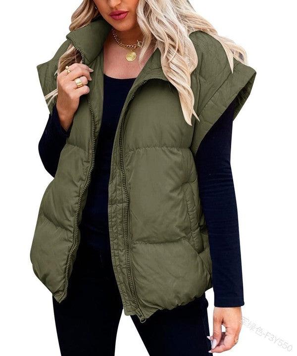 Stylish Outerwear for Women – Trendy Jackets, Coats & More for Every Season | Modestly Vogue Puffer vest - Modestly Vogue 