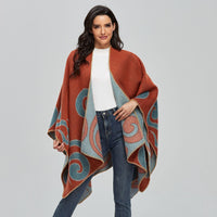 Stylish Outerwear for Women – Trendy Jackets, Coats & More for Every Season | Modestly Vogue Shawl Women Autumn Winter Warm Cashmere Cape Scarf Slit Fashionable Travel Photography Shawl - Modestly Vogue 