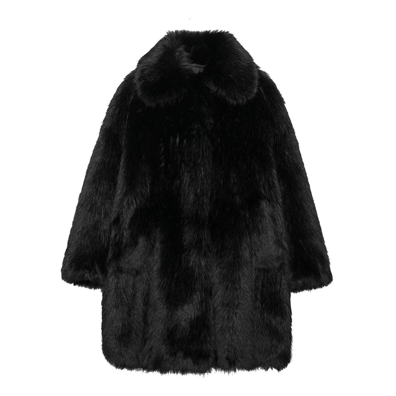 Stylish Outerwear for Women – Trendy Jackets, Coats & More for Every Season | Modestly Vogue Winter Women Artificial Fur Effect Coat Coat for Women - Modestly Vogue 