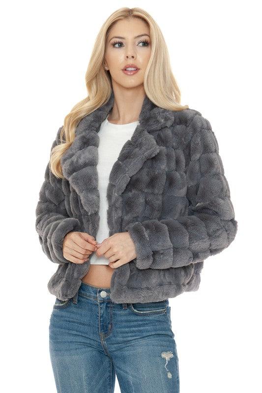 Stylish Outerwear for Women – Trendy Jackets, Coats & More for Every Season | Modestly Vogue Women Faux Fur Jacket - Modestly Vogue 