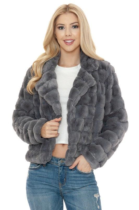 Stylish Outerwear for Women – Trendy Jackets, Coats & More for Every Season | Modestly Vogue Women Faux Fur Jacket - Modestly Vogue 