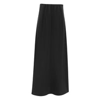 Stylish Skirts for Women – Trendy & Versatile Skirts for Every Occasion | Modestly Vogue Autumn Imitation Acetate Satin Skirt Women All Match A line Skirt - Modestly Vogue 