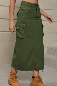 Stylish Skirts for Women – Trendy & Versatile Skirts for Every Occasion | Modestly Vogue Cargo midi skirt - Modestly Vogue 