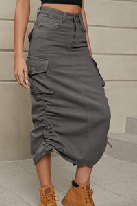 Stylish Skirts for Women – Trendy & Versatile Skirts for Every Occasion | Modestly Vogue Cargo midi skirt - Modestly Vogue 