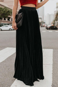 Stylish Skirts for Women – Trendy & Versatile Skirts for Every Occasion | Modestly Vogue Pleated maxi skirt - Modestly Vogue 