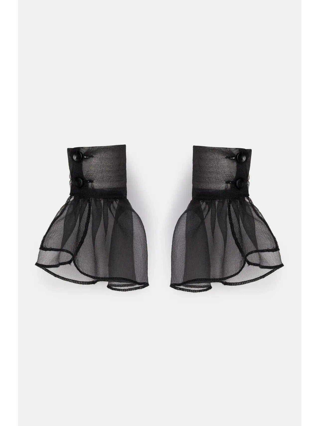 Stylish Tops & Blouses for Women – Trendy & Elegant Blouses for Every Occasion | Modestly Vogue Frilled Organza Cuffs - Modestly Vogue 