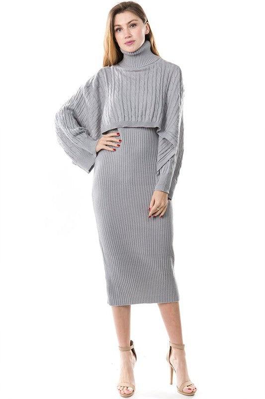 SWEATER TWO PIECE - Modestly Vogue 