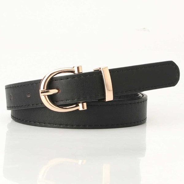 Tally Vegan Leather Belt – Stylish & Sustainable Fashion Accessory - Modestly Vogue 