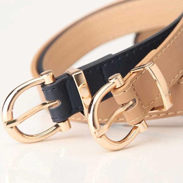 Tally Vegan Leather Belt – Stylish & Sustainable Fashion Accessory - Modestly Vogue 