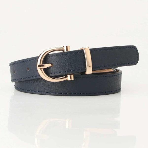 Tally Vegan Leather Belt – Stylish & Sustainable Fashion Accessory - Modestly Vogue 