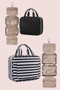 Travel Fold Up Make Up Bag Hanging Organizer - Modestly Vogue 