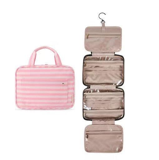 Travel Fold Up Make Up Bag Hanging Organizer - Modestly Vogue 