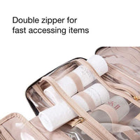 Travel Fold Up Make Up Bag Hanging Organizer - Modestly Vogue 