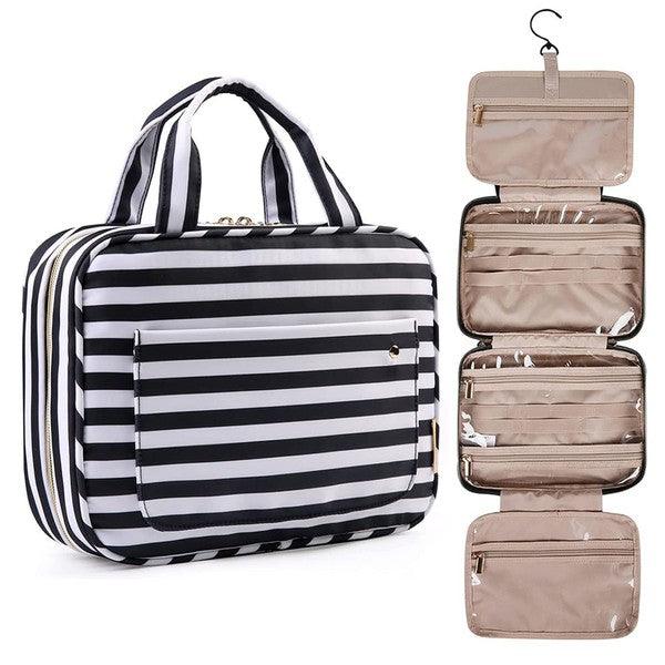 Travel Fold Up Make Up Bag Hanging Organizer - Modestly Vogue 