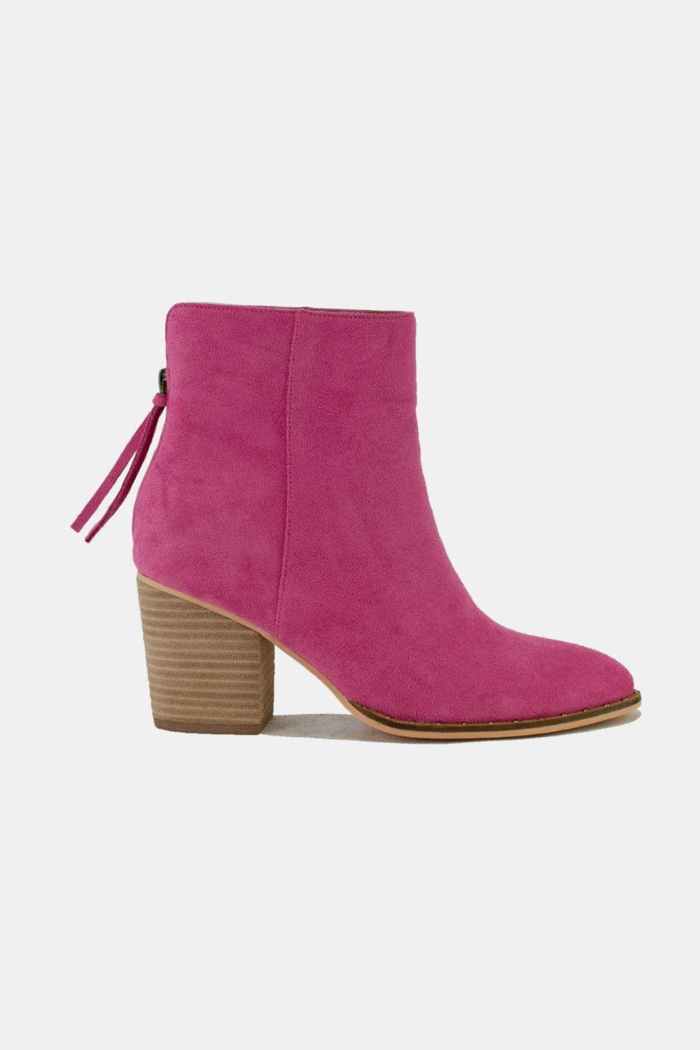 Trendy Boots for Women – Stylish & Comfortable Boots for Every Season | Modestly Vogue Beast Fashion Suede Point Toe Ankle Booties - Modestly Vogue 