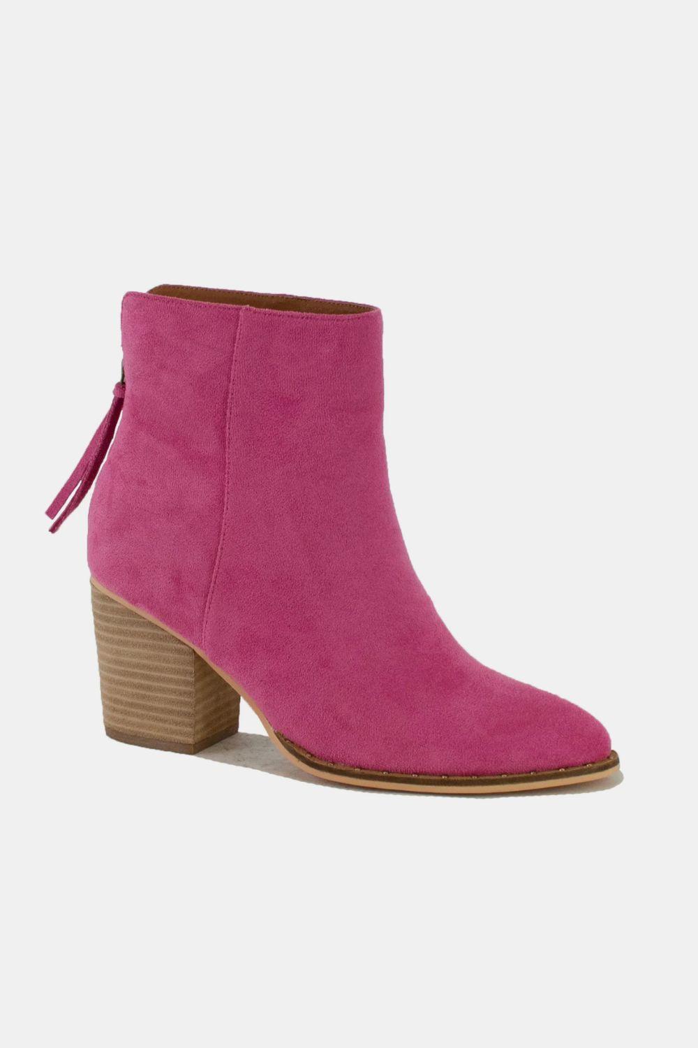 Trendy Boots for Women – Stylish & Comfortable Boots for Every Season | Modestly Vogue Beast Fashion Suede Point Toe Ankle Booties - Modestly Vogue 