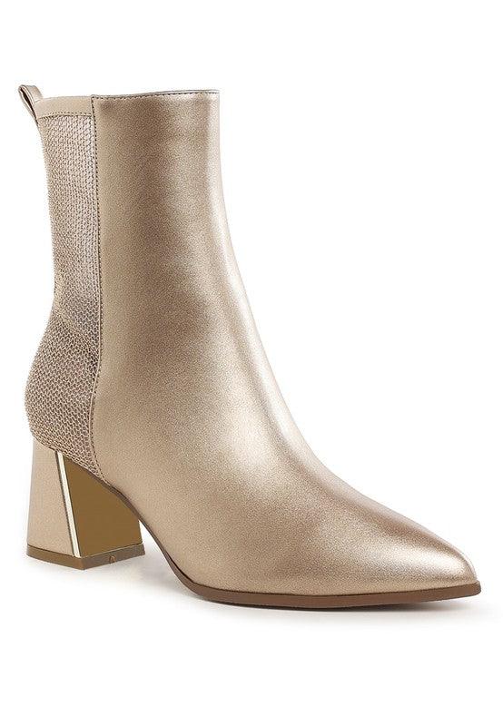 Trendy Boots for Women – Stylish & Comfortable Boots for Every Season | Modestly Vogue Mimosa Mesh Detail Pointy Ankle Boots - Modestly Vogue 