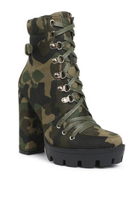 Trendy Boots for Women – Stylish & Comfortable Boots for Every Season | Modestly Vogue Palmetto Camouflage Ankle Boots - Modestly Vogue 