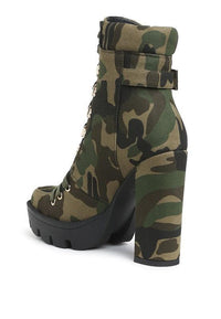 Trendy Boots for Women – Stylish & Comfortable Boots for Every Season | Modestly Vogue Palmetto Camouflage Ankle Boots - Modestly Vogue 