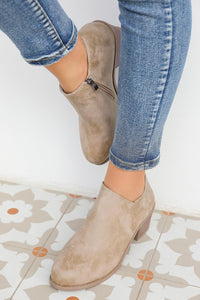 Trendy Boots for Women – Stylish & Comfortable Boots for Every Season | Modestly Vogue Philippine Gray Tulip Opening Suede Ankle Boots - Modestly Vogue 