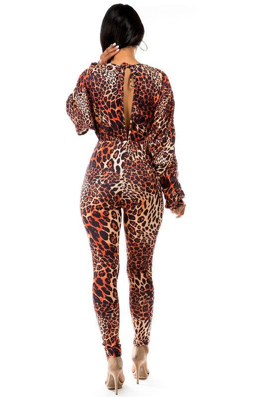 Trendy & Elegant Jumpsuits for Women – Stylish One-Piece Outfits for Every Occasion | Modestly Vogue STUNNING LEOPARD JUMPSUIT - Modestly Vogue 