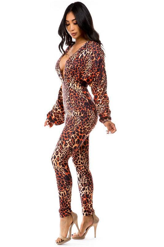 Trendy & Elegant Jumpsuits for Women – Stylish One-Piece Outfits for Every Occasion | Modestly Vogue STUNNING LEOPARD JUMPSUIT - Modestly Vogue 