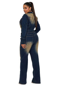 Denim – One-Piece Outfits | DENIM SEXY JUMPSUIT - Modestly Vogue 