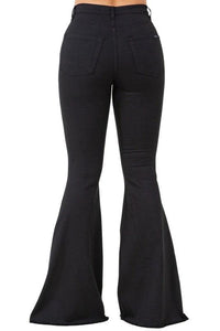 Denim – | Angela Bell Bottom Jean - Modestly Vogue 