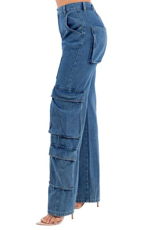 Denim – | Curvy Fit | - Clothing | DENIM JEAN - Modestly Vogue 