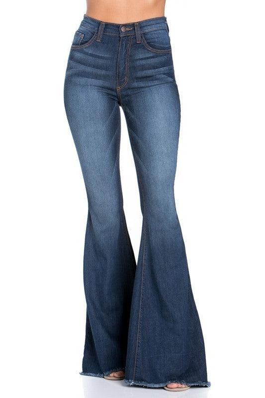 Trendy Jeans for Women – Stylish & Comfortable Denim Jeans for Every Occasion | Modestly Vogue Logan Bell Bottom Jean- Inseam 32 - Modestly Vogue 