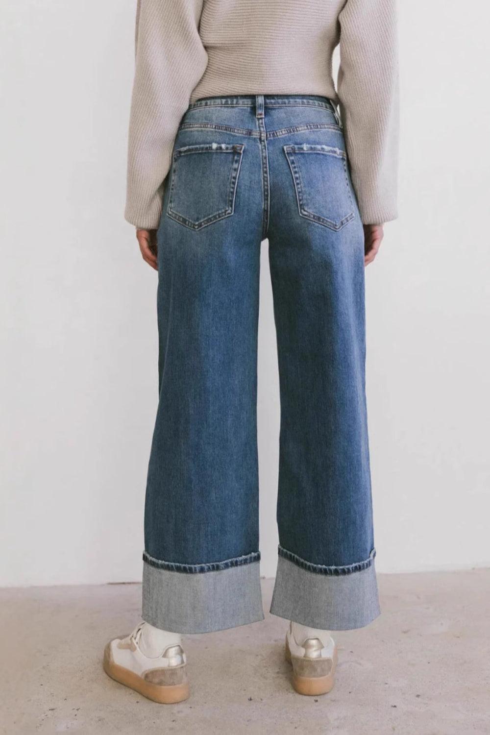 Denim – | Straight Leg with Pockets - Modestly Vogue 